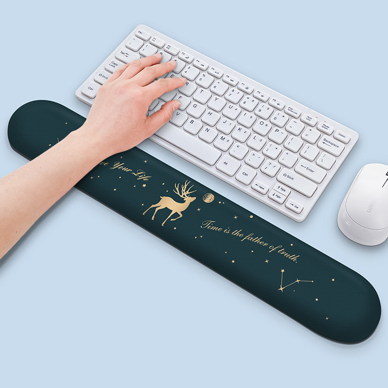御壶堂创意星空鹿记忆棉键盘手托