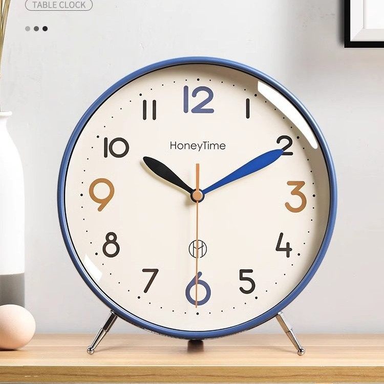 北欧简约座钟客厅立钟创意新款桌面时钟大数字精准走时台式钟表,家居饰品,立钟/落地钟,淘宝优惠券,粉丝福利购,淘宝优惠卷