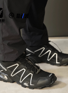SALOMON萨洛蒙Speedcross 3黑色男女舒适防滑户外功能鞋L47588000