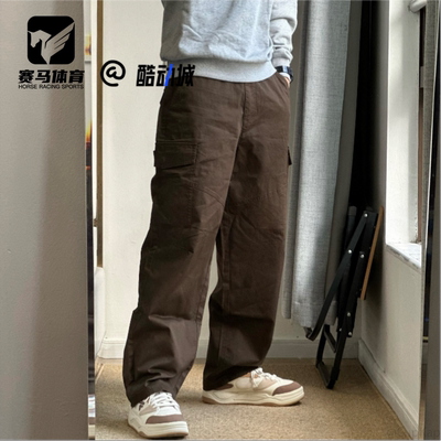 FILA松鼠栗男子运动休闲工装裤