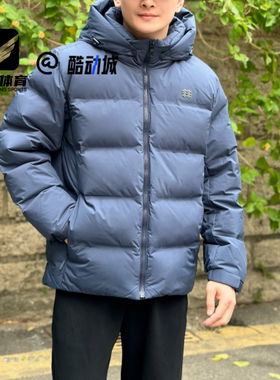 KOLON SPORT可隆 SS24 蓝色男女户外防风保暖羽绒服JWJDW24251