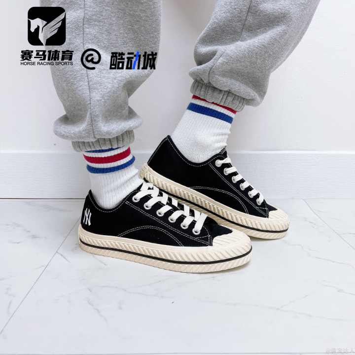 MLB饼干鞋男女帆布鞋运动休闲鞋