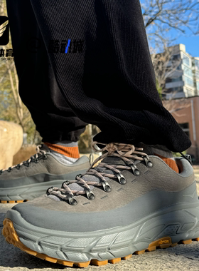 HOKA Tor Summit 巅峰灰色男女舒适百搭耐磨徒步鞋1147952-ARDS