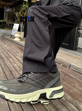 Salomon萨洛蒙 ACS PRO暗绿色男子舒适耐磨低帮运动休闲鞋477306