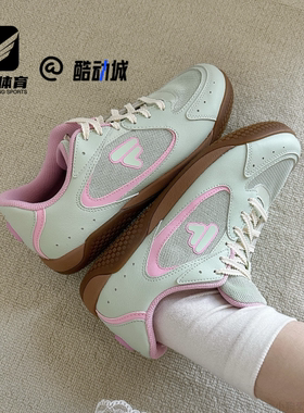 FILA斐乐WING羽翼鞋绿色女子轻便运动休闲低帮板鞋T12W532903FDL