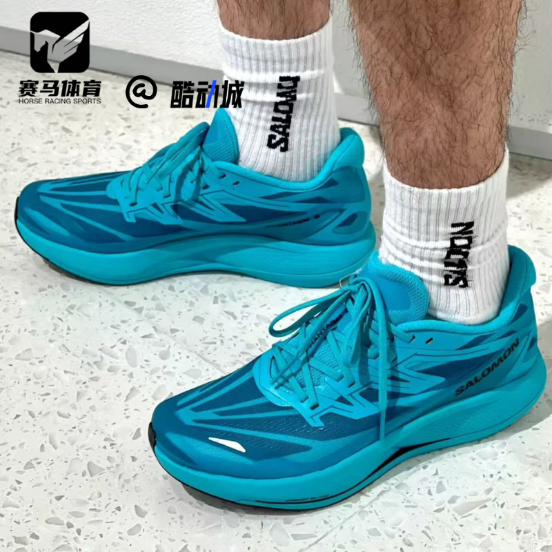 SALOMON萨洛蒙Phantasm 2男子孔雀蓝百搭减震耐磨跑步鞋474299