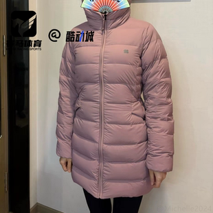 KOLON 羽绒服JKJDW24302 SPORT可隆粉色女子防风防水保暖中长款