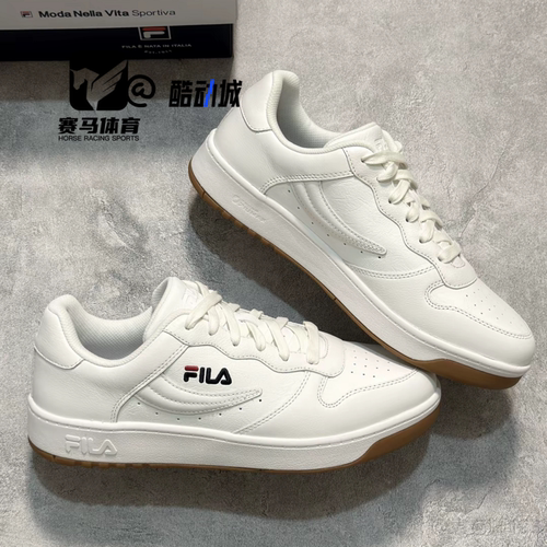 斐乐FX-100杰出白运动休闲板鞋