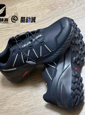 SALOMON萨洛蒙SPEEDCROSS PEAK黑灰男子耐磨防滑越野跑步鞋475145