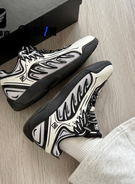 FILA斐乐ADE 2025 JV黑白女子舒适耐磨机能风薄底鞋F12W522166FNB