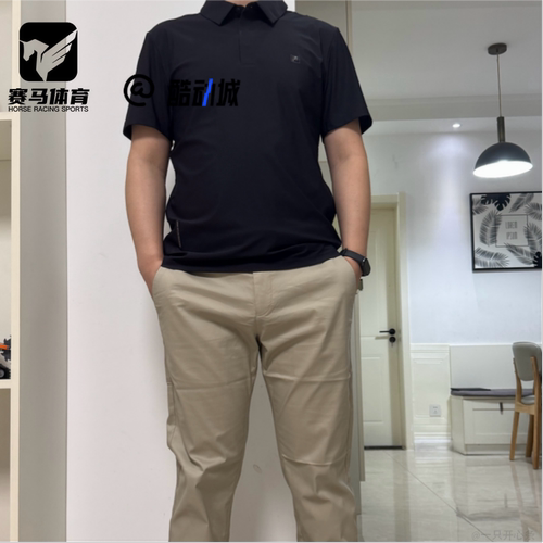 FILA传奇蓝男子短袖Polo衫