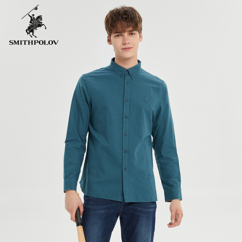 斯密特保罗纯棉牛津纺衬衫