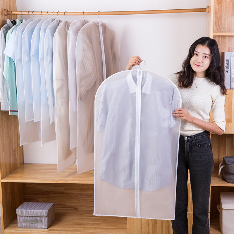 PEVA防尘罩大衣西服透明收