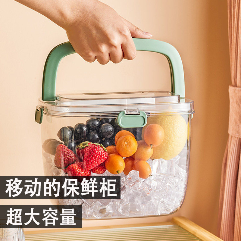 特大号手提式便携保鲜盒