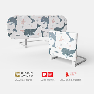 免安装床围栏宝宝防摔防掉可折叠升降婴儿挡板护栏一面儿童床护栏