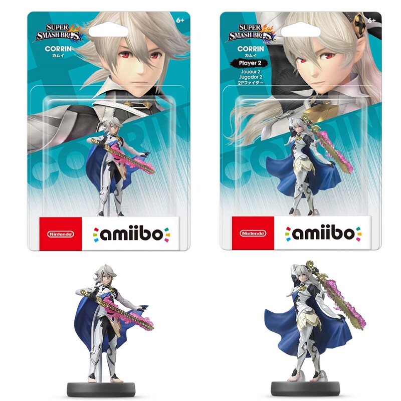 正版任天堂amiibo手办大乱斗火焰纹章神威卡姆依1p2p经典玩偶摆件