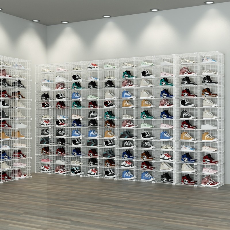 鞋店鞋架展示架店铺商用店面卖鞋的鞋柜儿童鞋球鞋柜运动鞋店货架