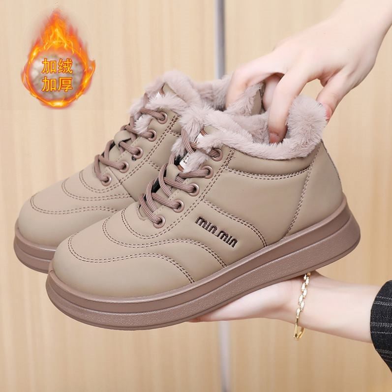 冬季新款加绒保暖棉鞋时尚雪地靴防寒防风老北京布鞋女妈妈鞋厚底,女鞋,时尚雪地靴,淘宝优惠券,粉丝福利购,淘宝优惠卷