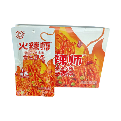 火辣师青豆辣条香辣味