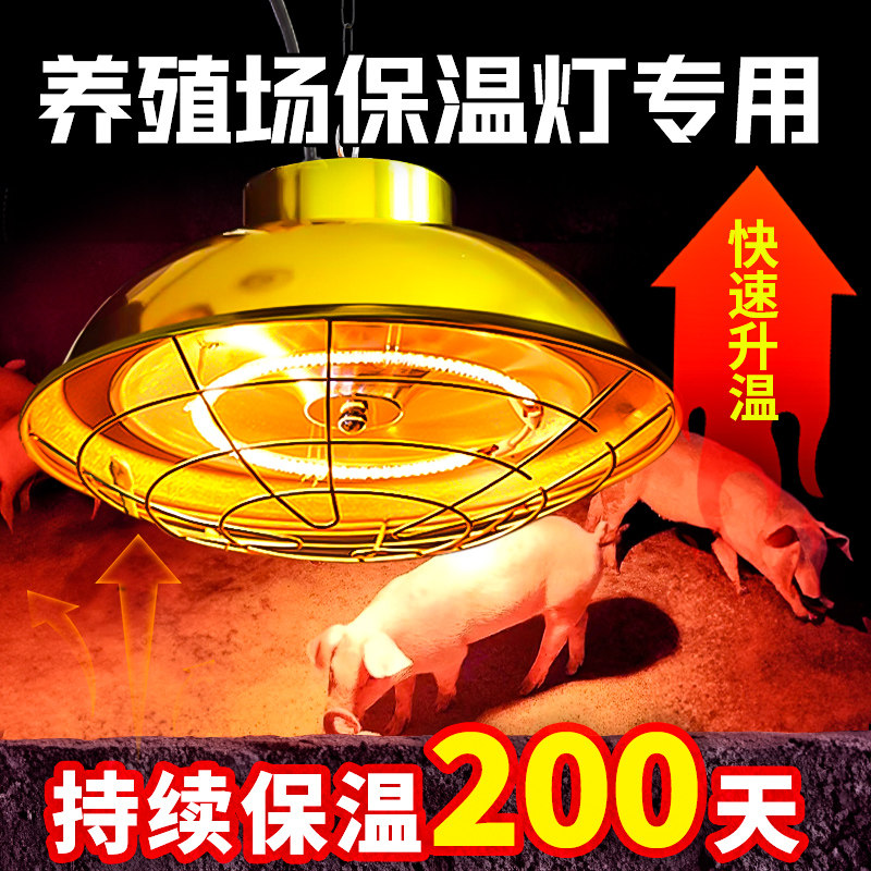保温灯养殖场专用卤素猪仔仔猪灯罩小猪暖灯取暖灯保温猪场加热灯,畜牧/养殖物资,养殖保温灯,淘宝优惠券,粉丝福利购,淘宝优惠卷