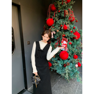 小香风马甲半裙针织上衣三件套S725A21019 法式 SHAOER 潮流续写