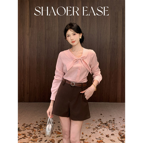 SHAOER 一只烧鹅仔 新品短裤 S725Z14910