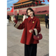 新中式 SHAOER 如愿 正反两穿双面呢羊毛大衣外套女S725Z19656