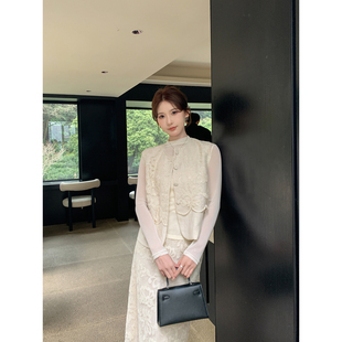 人棉法式 天丝 优雅风三件套S726X03647 南法来信 SHAOER