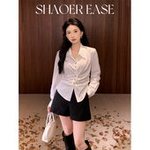 SHAOER S725Z14865 衬衫 一只烧鹅仔 新品