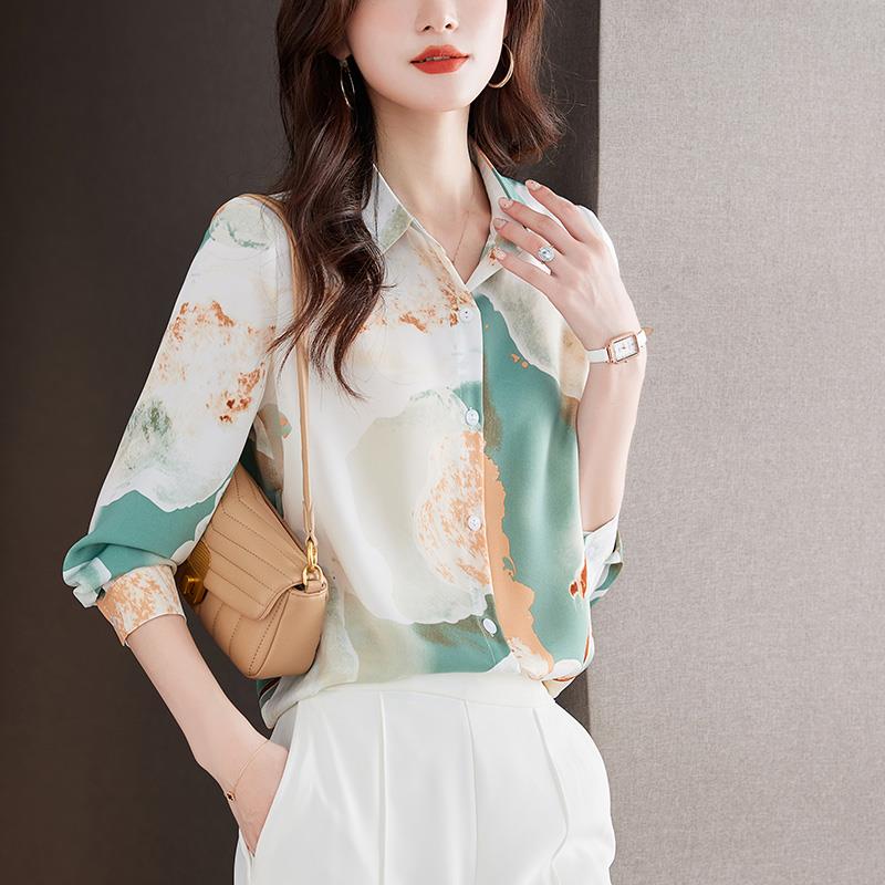 ROUMIKL高端上衣早春季夏女士广东普宁大牌广州洋气漂亮衬衫