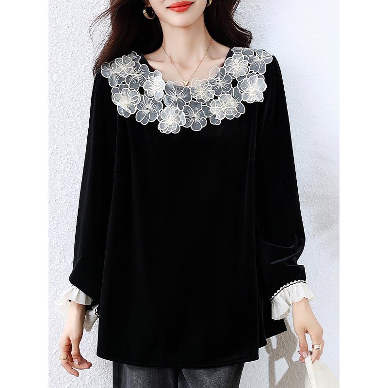 ROUMIKL中长款山东即墨卫衣女春秋冬青岛义乌大品牌遮屁股洋气金