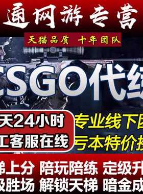 CSGO代练完美5E天梯上分CS2起源2定级赛等级胜场官匹