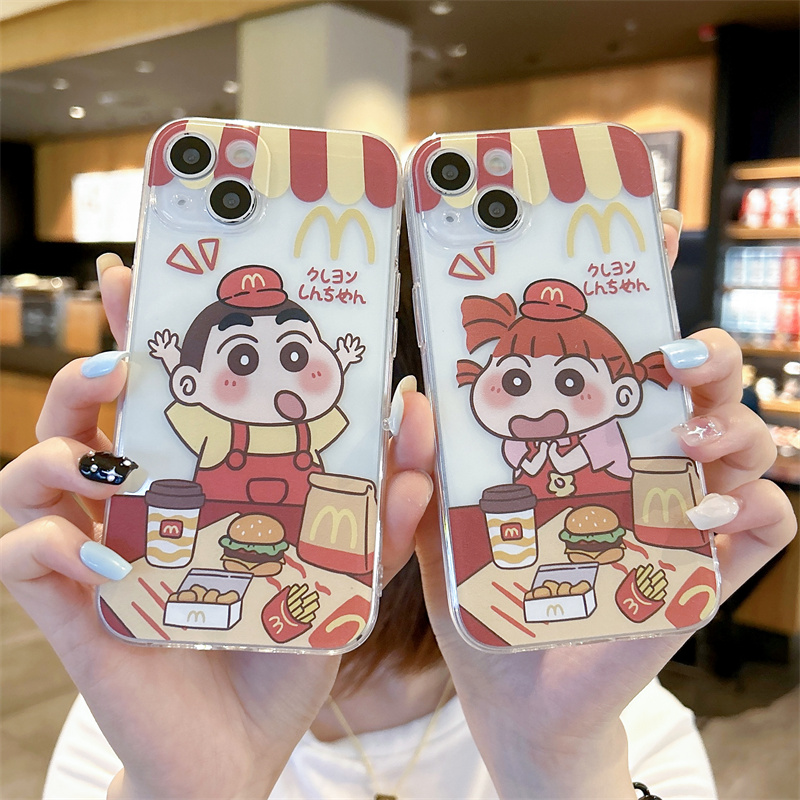 苹果iPhone硅胶卡通保护壳