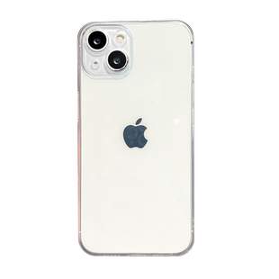 纯色简约透明软壳适用iPhone14promax苹果13手机壳12高级感硅胶15男女16全包镜头xsmax防摔8plus直边7保护套6