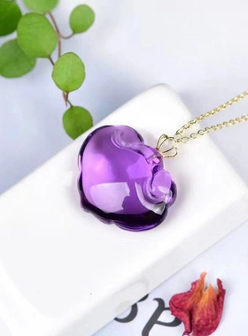 紫水晶天然乌拉圭紫水晶跑量款