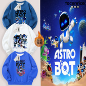 Bot童装 卫衣儿童秋冬款 2024新款 宇宙机器人索尼游戏Astro 加绒款