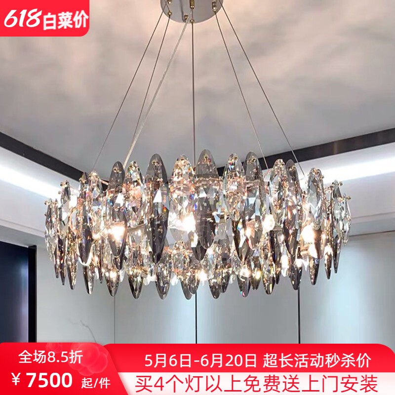 客厅灯吊顶简约现代卧室港式