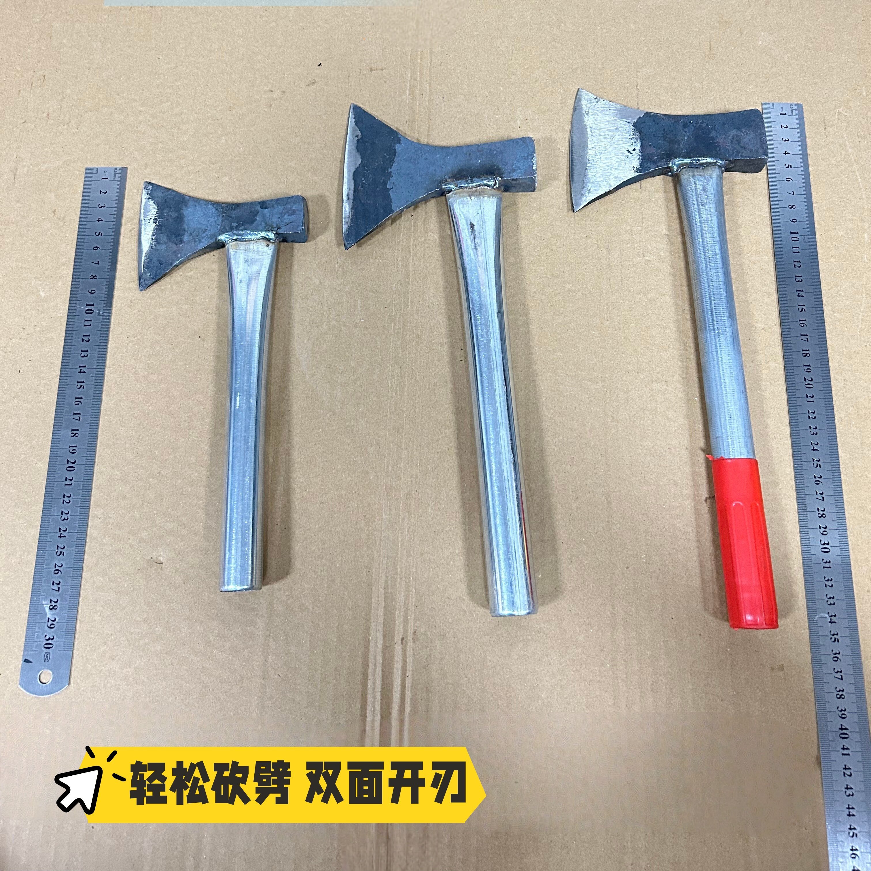 日本进口木工斧头家用劈柴户外