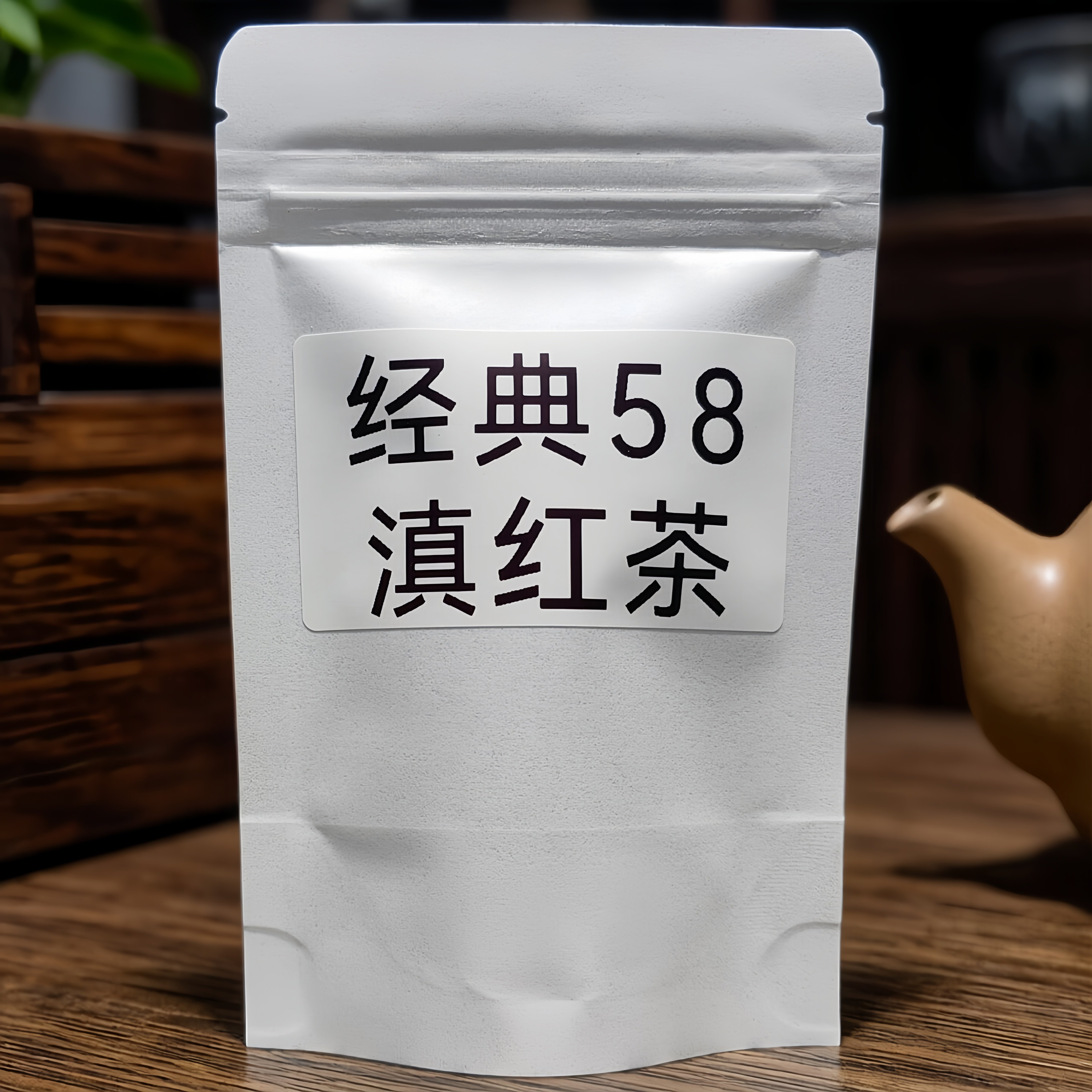 品牌散茶新茶明前春茶特级蜜香云南凤庆滇红茶经典58滇红茶叶200g