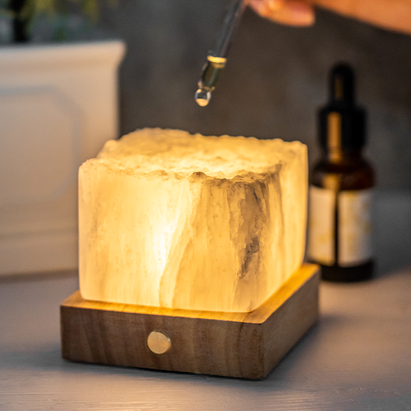 香薰灯矿石小夜灯闺蜜节日礼物