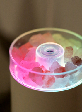 《秘语》天然盐矿加湿器家用卧室睡眠家居饰品床头ins家居装饰品