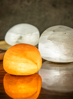 《鹅卵石》创意小夜灯拍拍氛围感装饰品酒吧桌面灯饰生日礼物女生