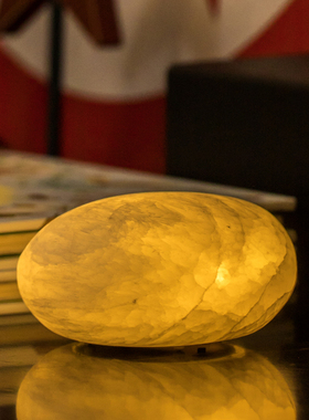 《冰星石》小夜灯创意夜光礼物柔和矿石灯治愈系桌面氛围感高颜值