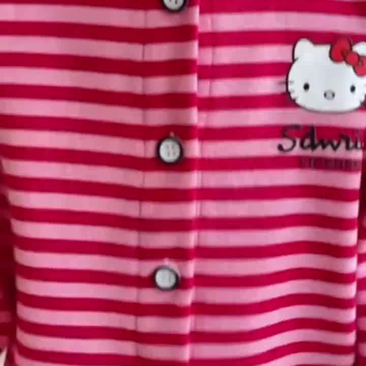 男女童兄妹装情侣睡衣春