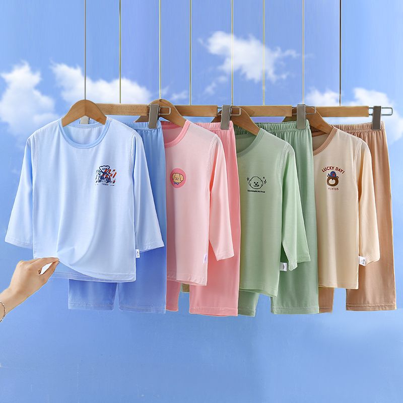 新款儿童莫代尔家居服两