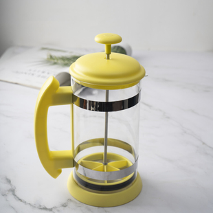 玻璃法压壶咖啡壶家用手冲滤压壶打奶泡渣水分离茶壶冲茶器1000ml