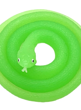 仿真蛇儿童玩具软胶蛇眼镜蛇双头荧光绿色吓人恶搞假蟒蛇动物模型