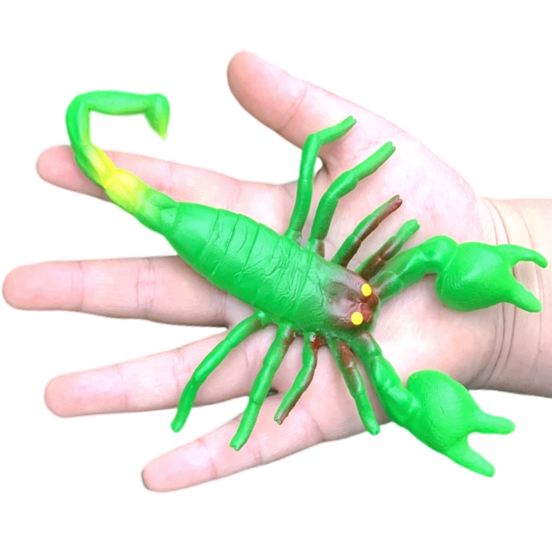 软胶彩色仿真大蝎子儿童玩具包邮
