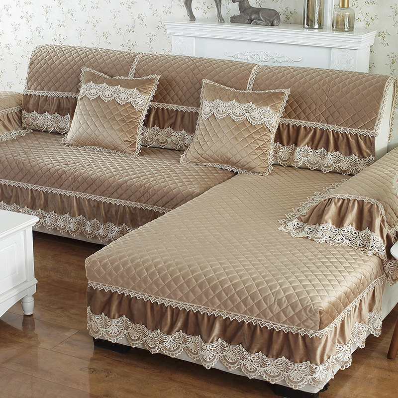 沙发垫四季通用布艺防滑高档毛绒坐垫盖布客厅贵妃全包沙发套罩巾,居家布艺,沙发垫,淘宝优惠券,粉丝福利购,淘宝优惠卷