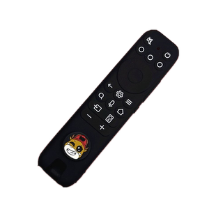 适用TCL雷鸟电视遥控器保护套 可爱卡通全包硅胶防摔鹏6遥控器套